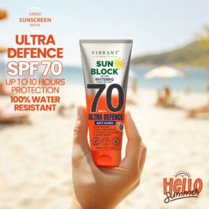 Vibrant Beauty Sunblock SPF70+ Ultra Defense (150ml)