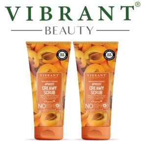 Vibrant Beauty Apricot Creamy Scrub (200ml) Combo Pack