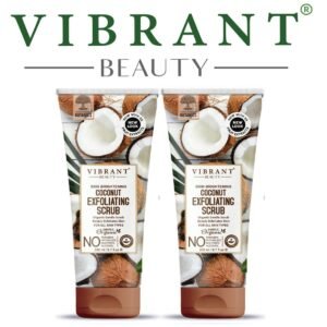 Vibrant Beauty Coconut Exfoliating Scrub (200ml) Combo Pack