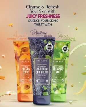 Vibrant Beauty Berry Glow Facial Kit (200ml) Pack of 3