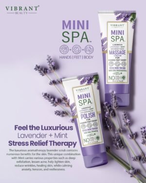Vibrant Beauty Mini Spa Massage & Polish (200ml)